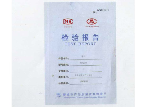 检验报告